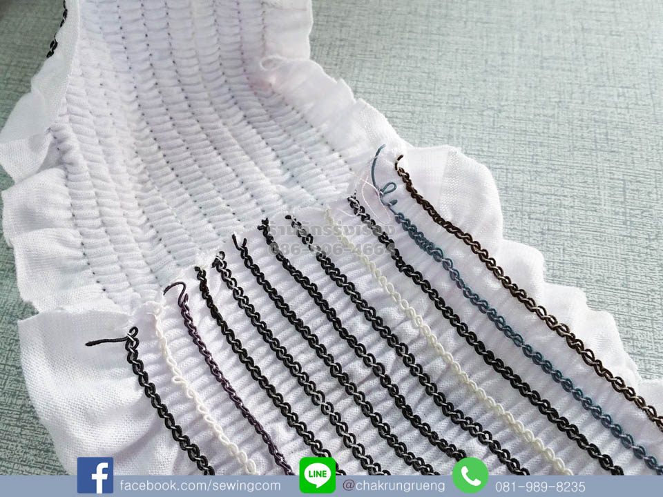 ตัวอย่างตะเข็บ